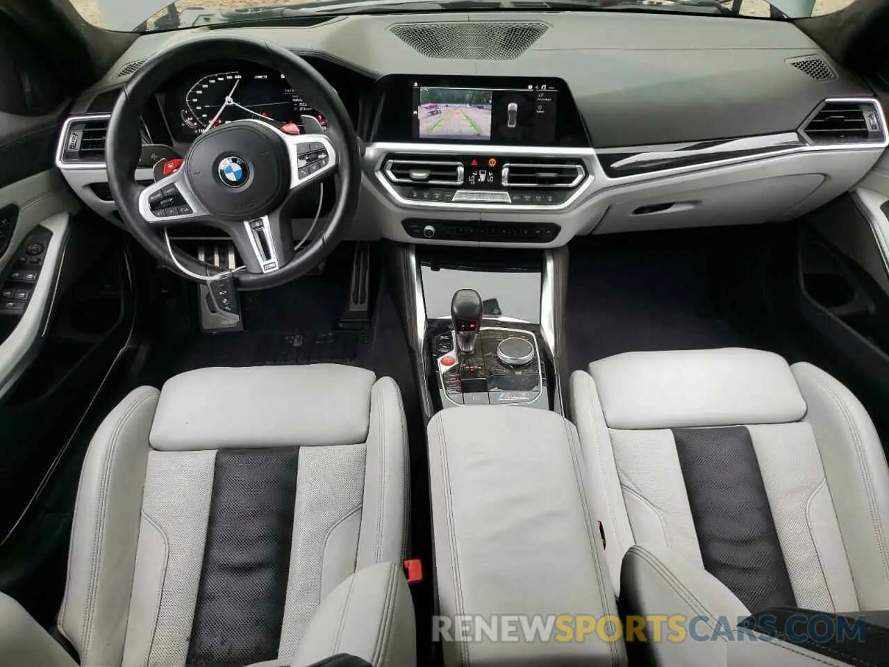 8 Фотография поврежденного автомобиля WBS33AY04MFL54422 BMW M3 2021