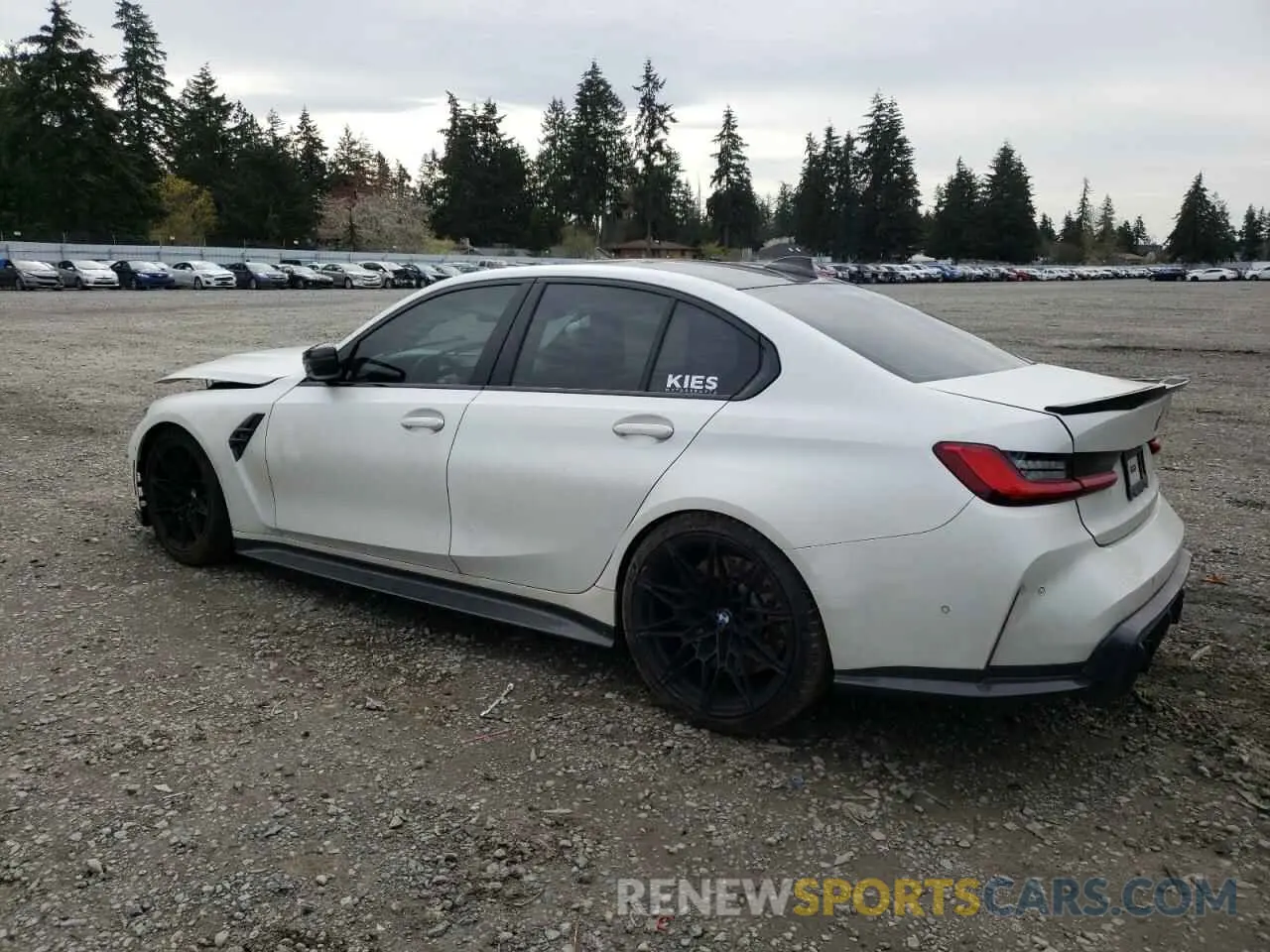 2 Photograph of a damaged car WBS33AY0XMFL32795 BMW M3 2021