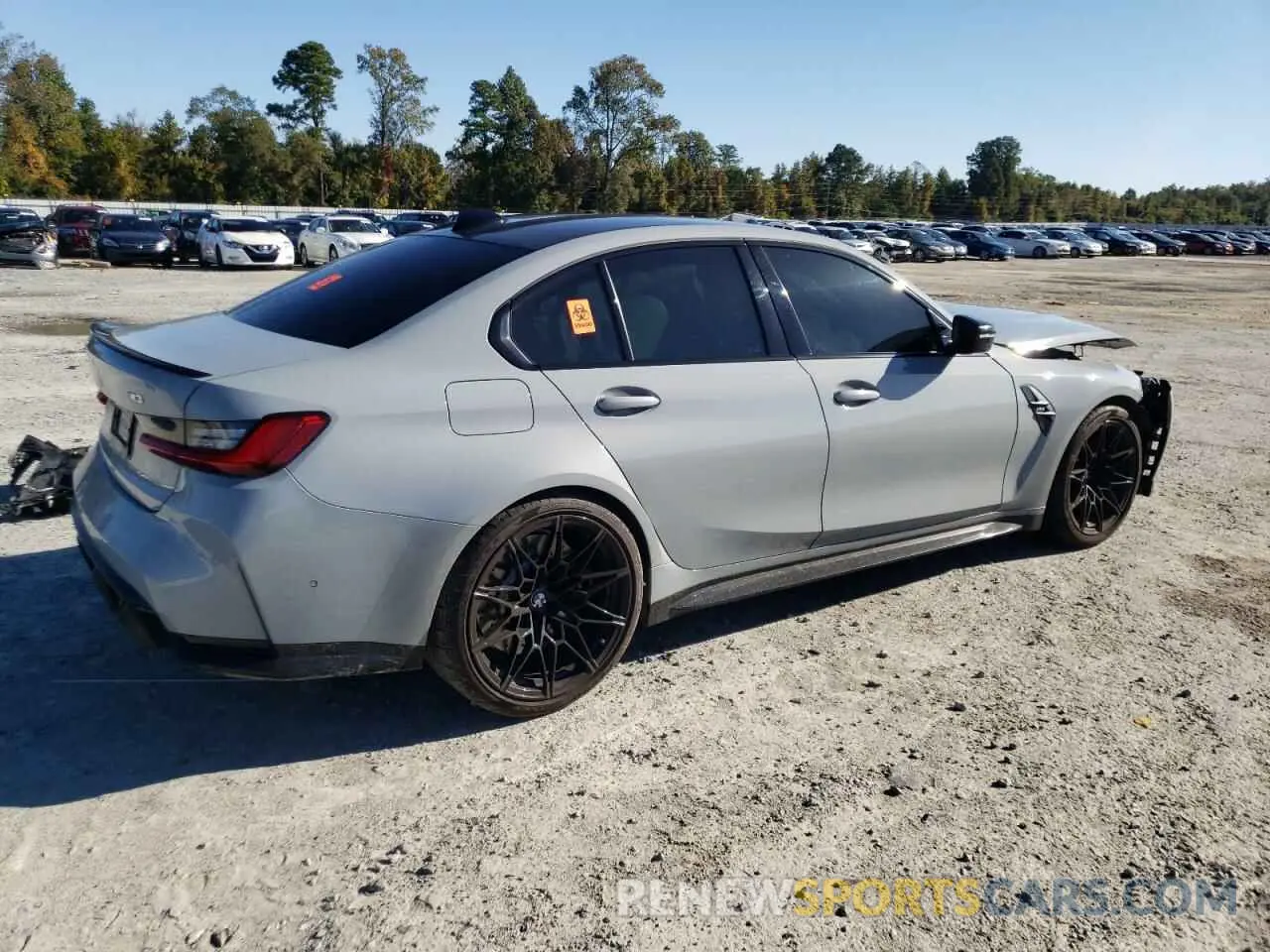 3 Photograph of a damaged car WBS53AY01MFK81180 BMW M3 2021
