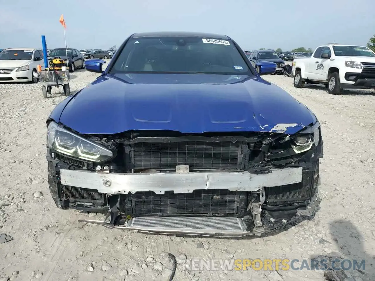 5 Фотография поврежденного автомобиля WBS53AY07MFL43939 BMW M3 2021