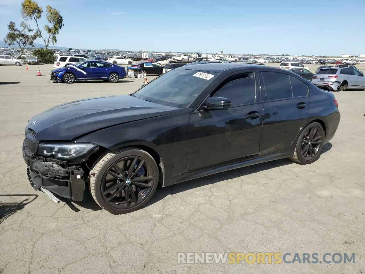 1 Photograph of a damaged car 3MW5U7J02N8C63909 BMW M3 2022
