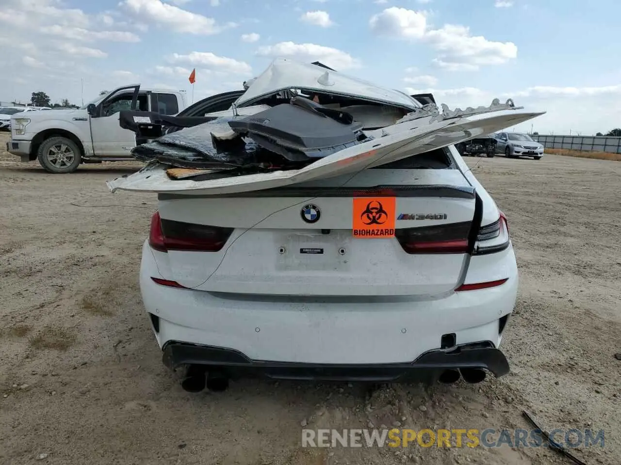 6 Фотография поврежденного автомобиля 3MW5U7J03N8C34225 BMW M3 2022