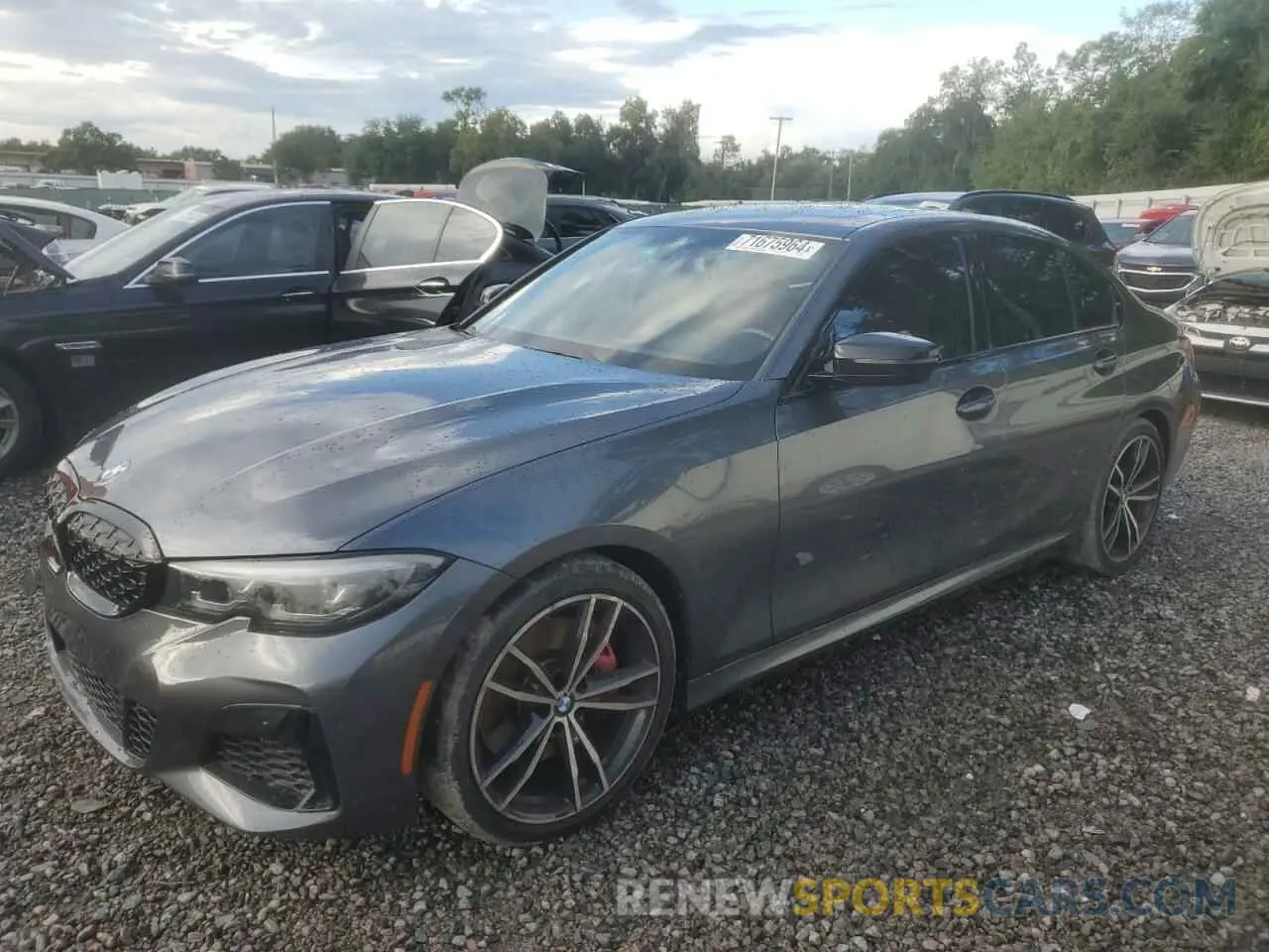 1 Фотография поврежденного автомобиля 3MW5U7J03N8C42423 BMW M3 2022
