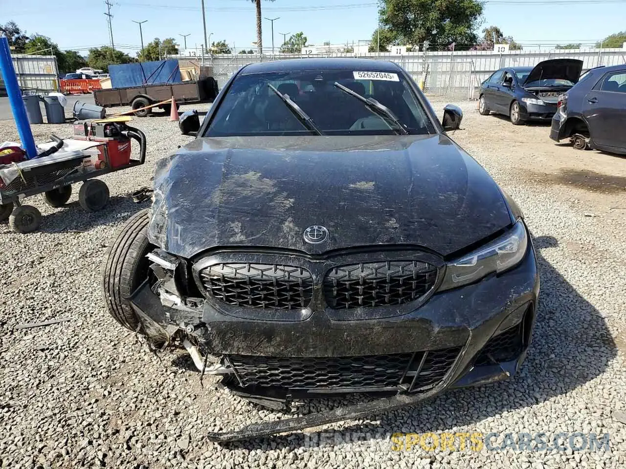 5 Фотография поврежденного автомобиля 3MW5U7J03N8C60646 BMW M3 2022