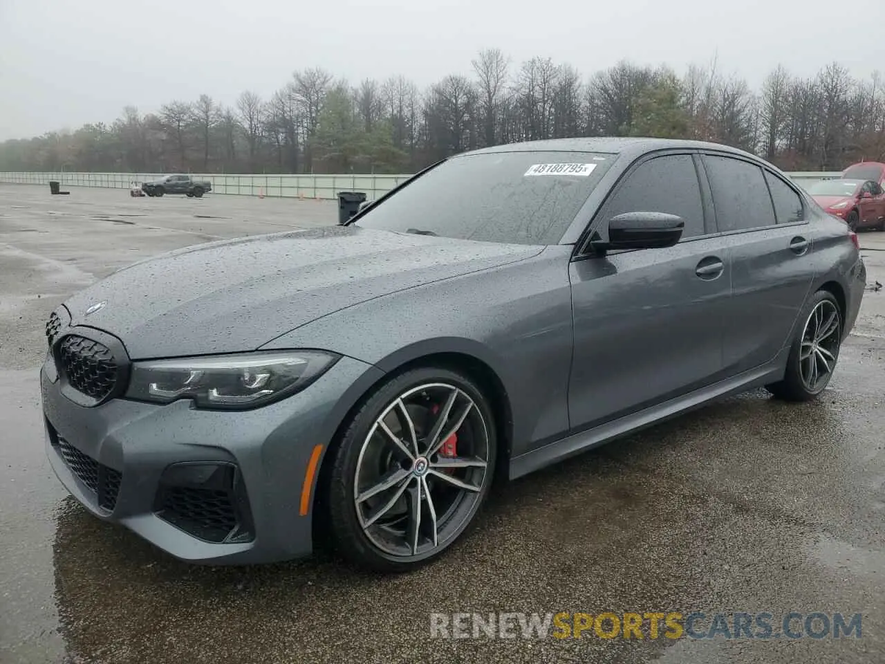 1 Photograph of a damaged car 3MW5U9J00N8C25719 BMW M3 2022