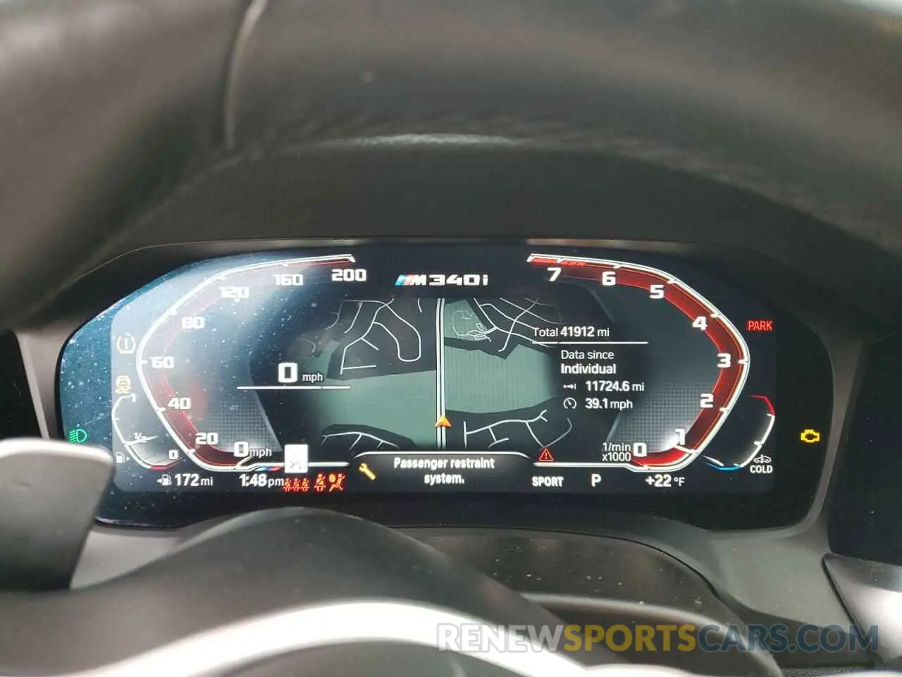 9 Фотография поврежденного автомобиля 3MW5U9J03N8C25391 BMW M3 2022