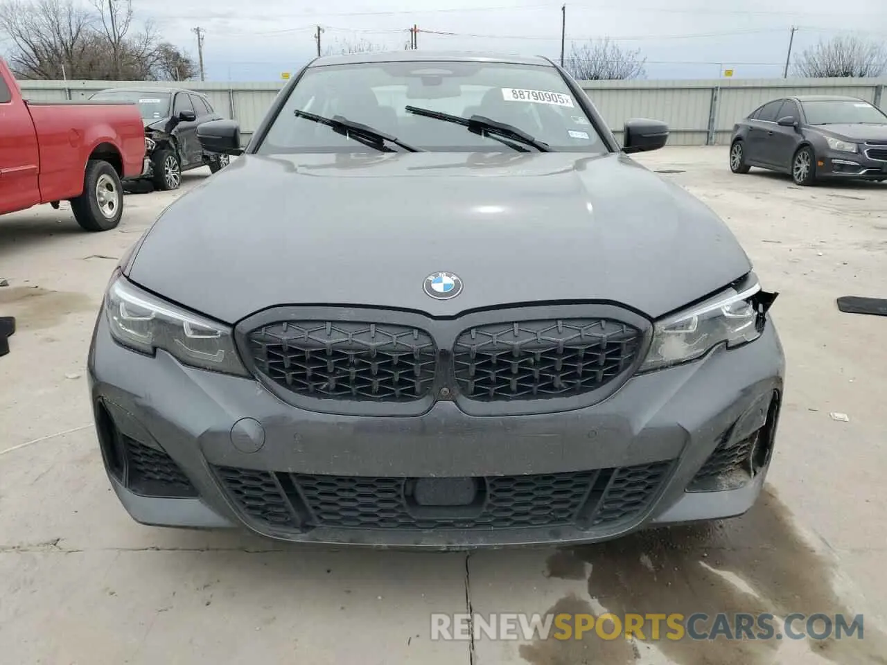 5 Photograph of a damaged car 3MW5U9J07N8C42470 BMW M3 2022
