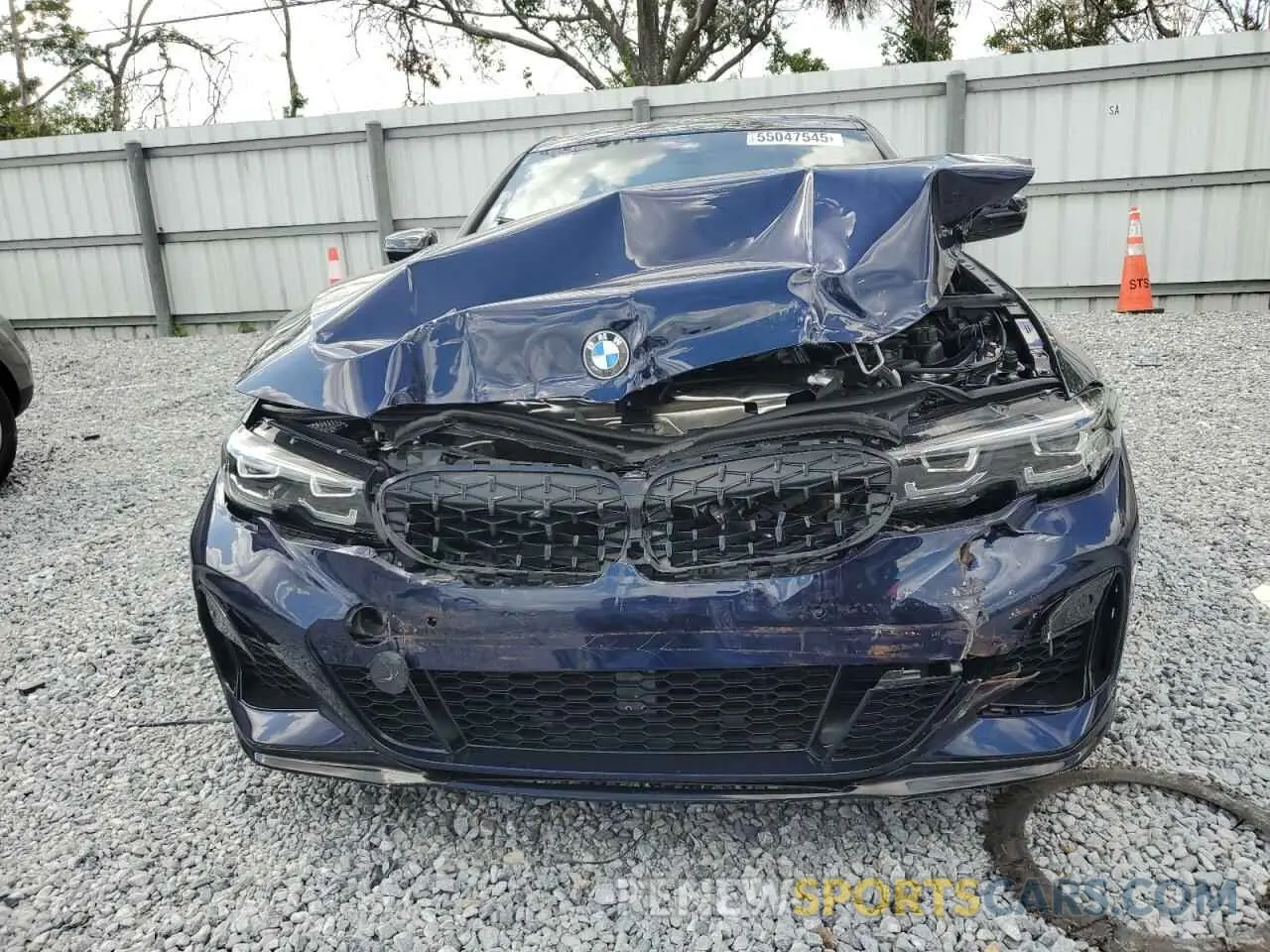 5 Фотография поврежденного автомобиля WBA5U7C03NFM33649 BMW M3 2022