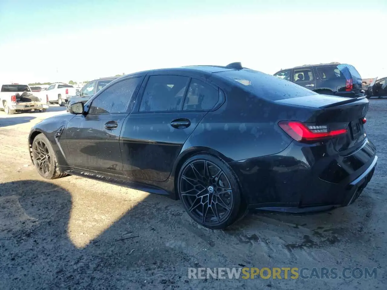 2 Photograph of a damaged car WBS33AY03NFM95967 BMW M3 2022