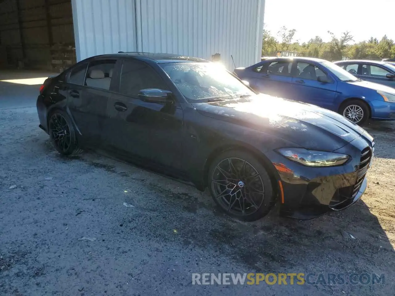 4 Photograph of a damaged car WBS33AY03NFM95967 BMW M3 2022
