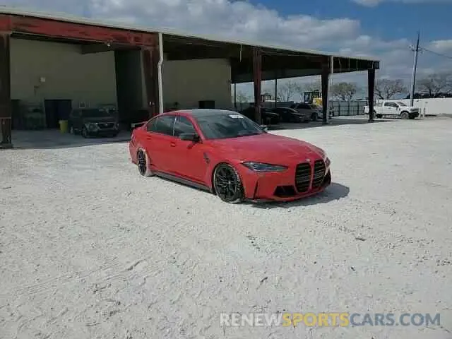11 Photograph of a damaged car WBS33AY05NFM44079 BMW M3 2022