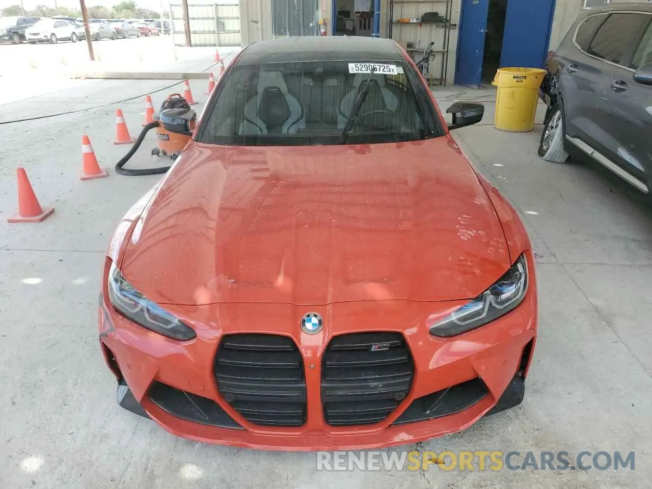 5 Photograph of a damaged car WBS33AY05NFM44079 BMW M3 2022
