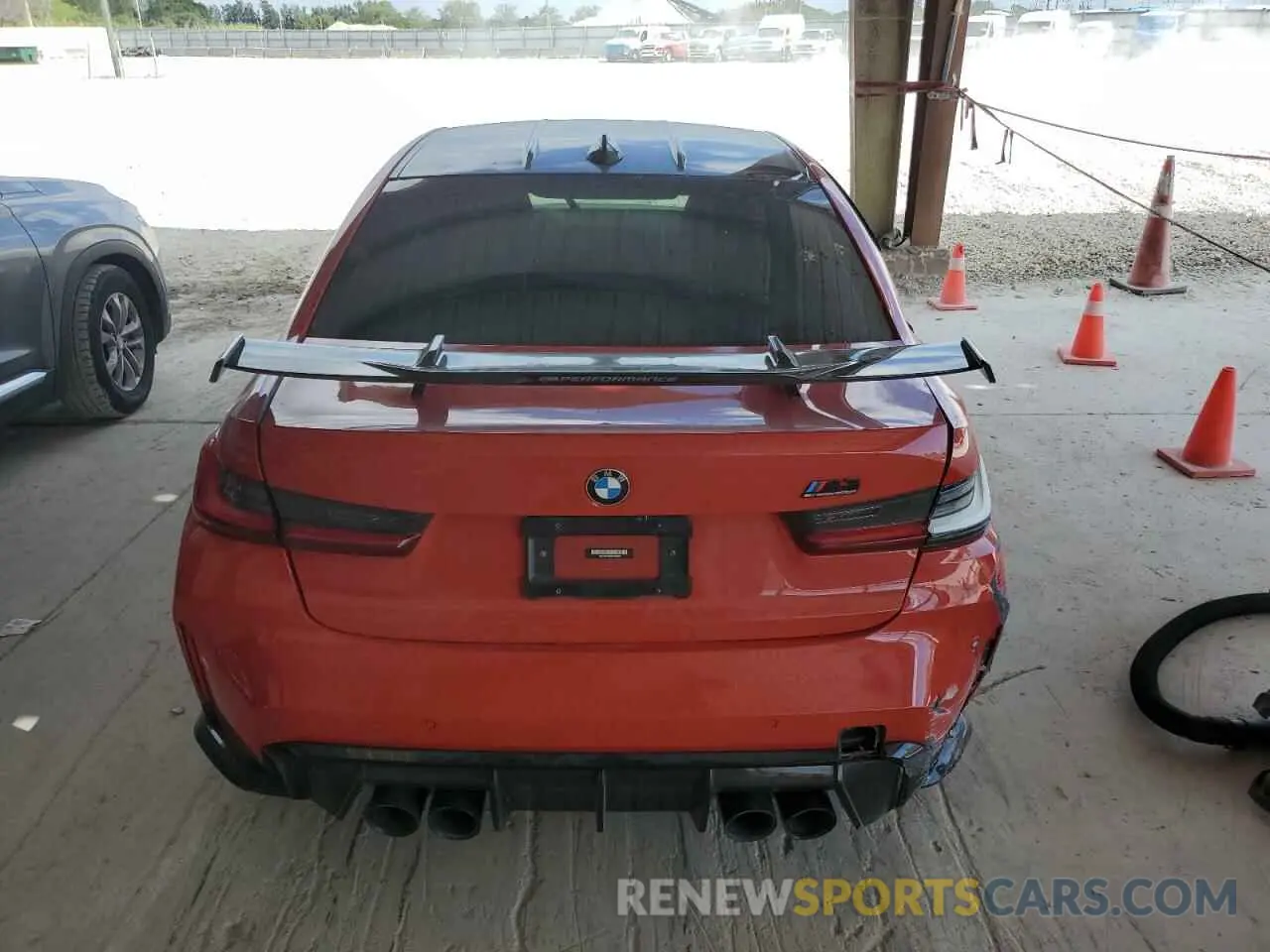 6 Photograph of a damaged car WBS33AY05NFM44079 BMW M3 2022
