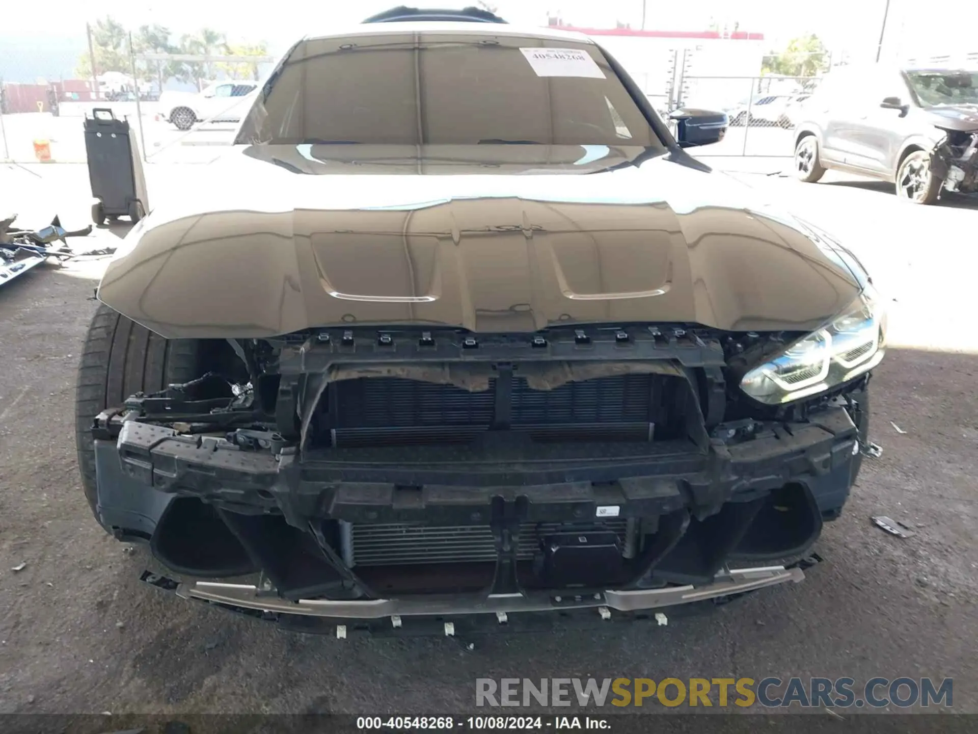 6 Photograph of a damaged car WBS33AY09NFL70536 BMW M3 2022