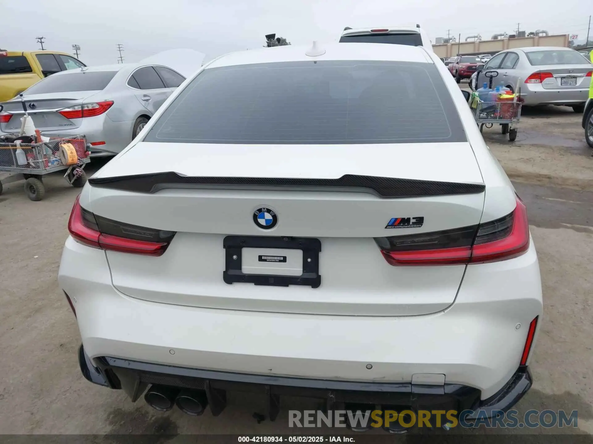 16 Photograph of a damaged car WBS33AY09NFL79043 BMW M3 2022