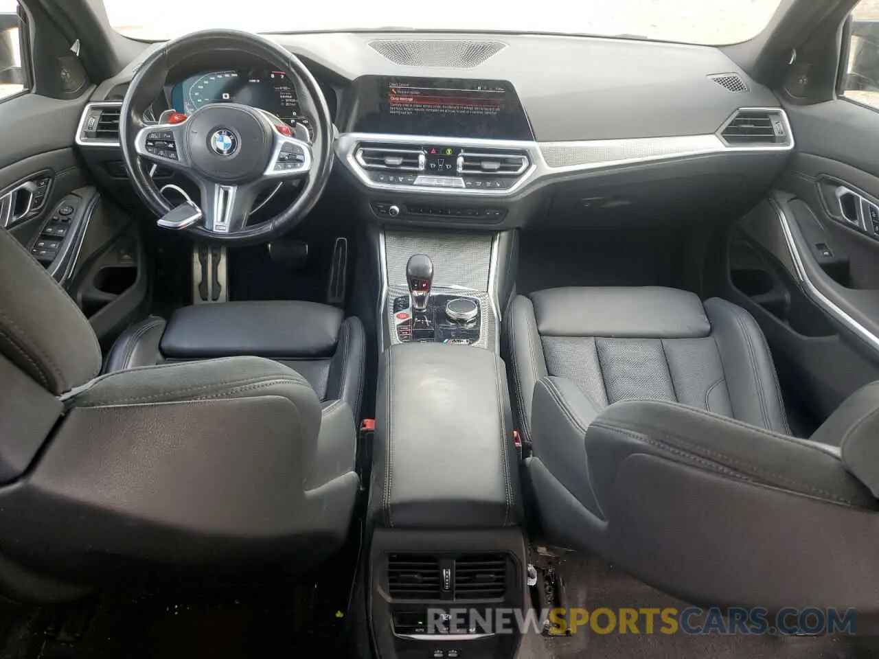 8 Photograph of a damaged car WBS43AY02NFN09815 BMW M3 2022