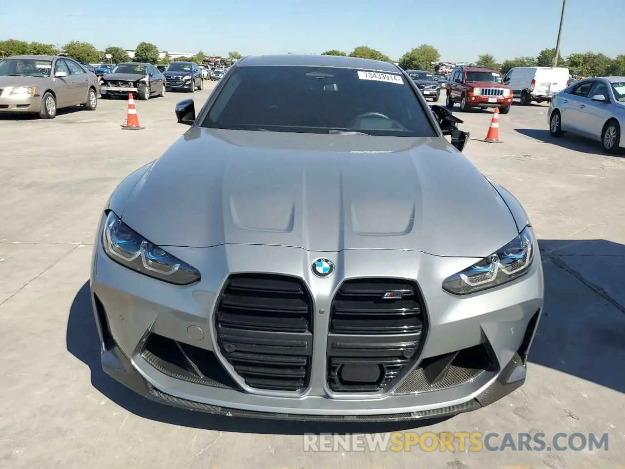 5 Фотография поврежденного автомобиля WBS43AY03NFM63783 BMW M3 2022