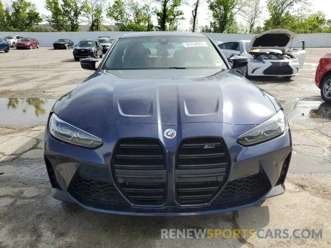 5 Photograph of a damaged car WBS43AY06NFN13995 BMW M3 2022