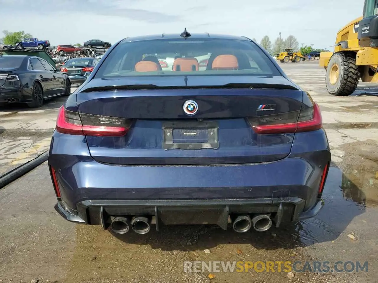 6 Photograph of a damaged car WBS43AY06NFN13995 BMW M3 2022