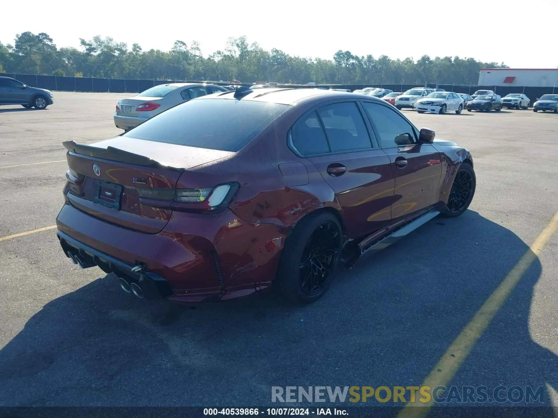 4 Photograph of a damaged car WBS43AY08NFN14713 BMW M3 2022