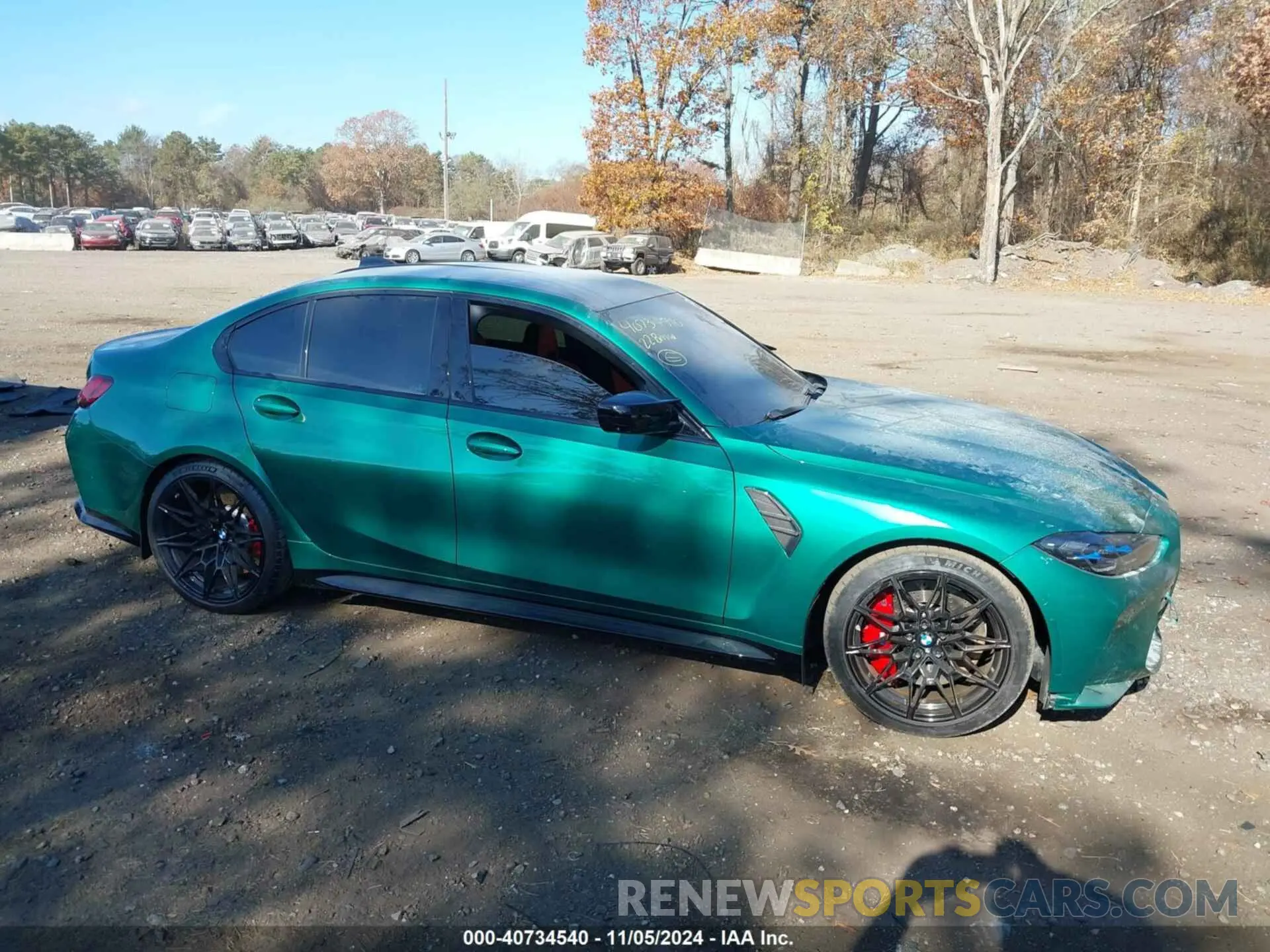 13 Photograph of a damaged car WBS43AY0XNFM39738 BMW M3 2022