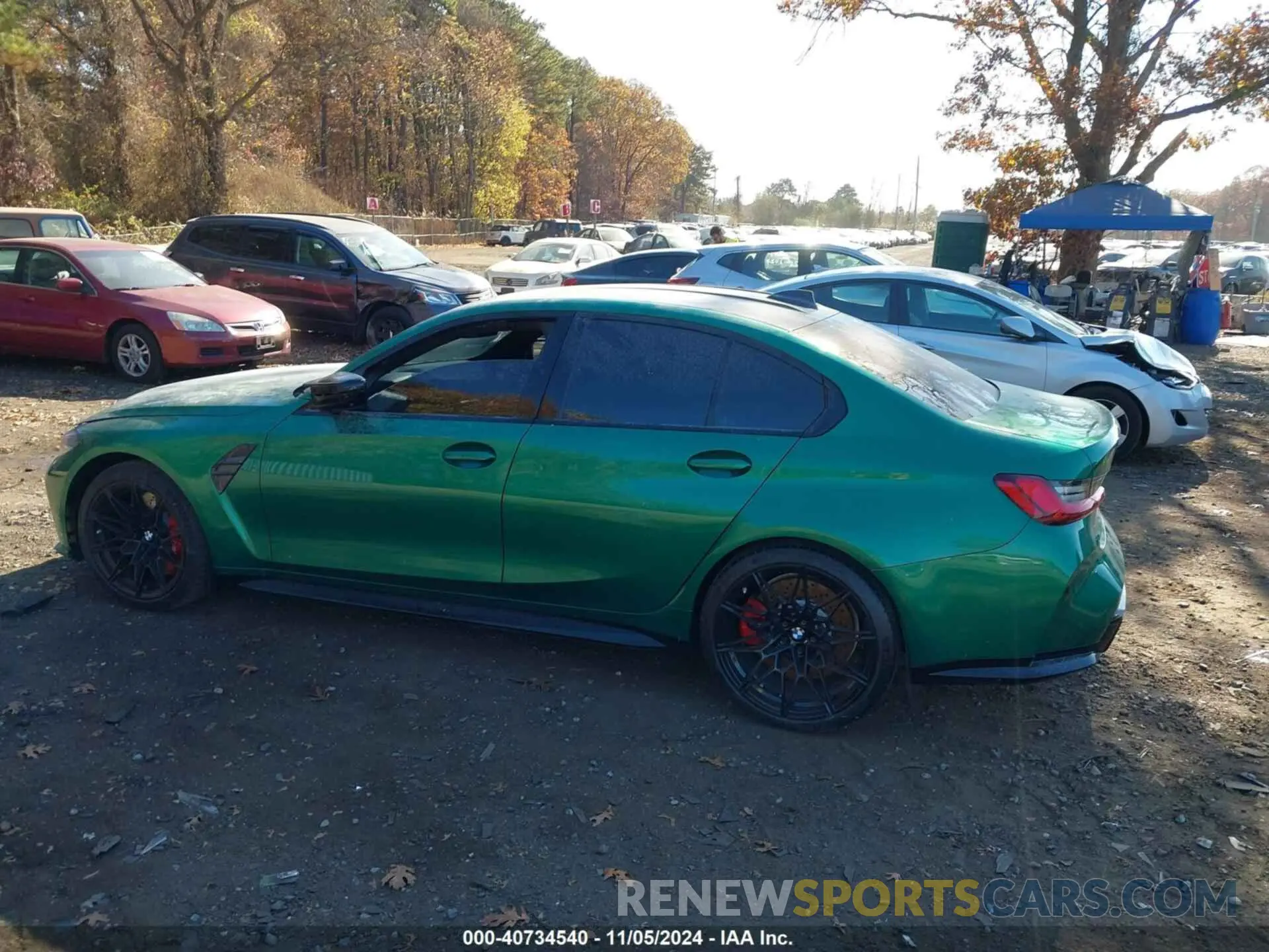 14 Photograph of a damaged car WBS43AY0XNFM39738 BMW M3 2022