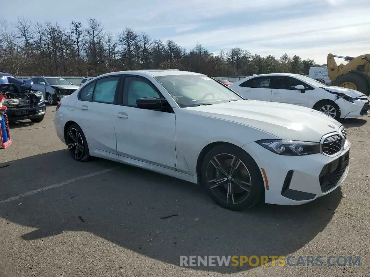 4 Фотография поврежденного автомобиля 3MW49FF00P8D22118 BMW M3 2023