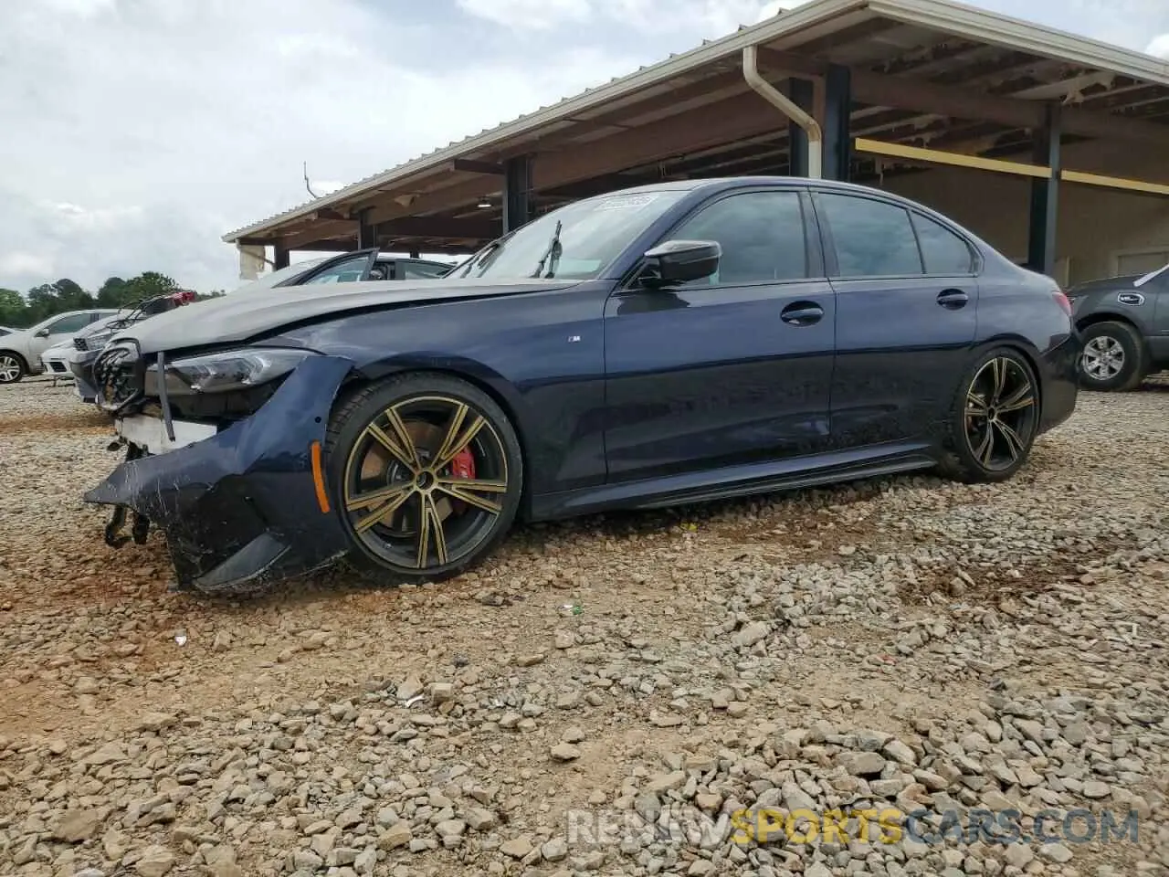 1 Фотография поврежденного автомобиля 3MW49FF07P8D67329 BMW M3 2023