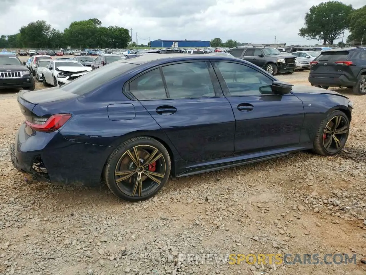 3 Фотография поврежденного автомобиля 3MW49FF07P8D67329 BMW M3 2023