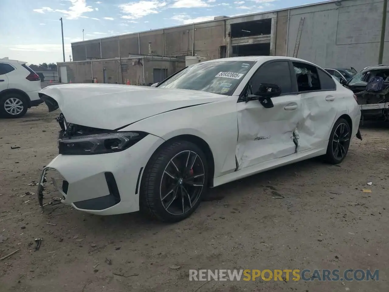 1 Фотография поврежденного автомобиля 3MW49FF09P8D06404 BMW M3 2023
