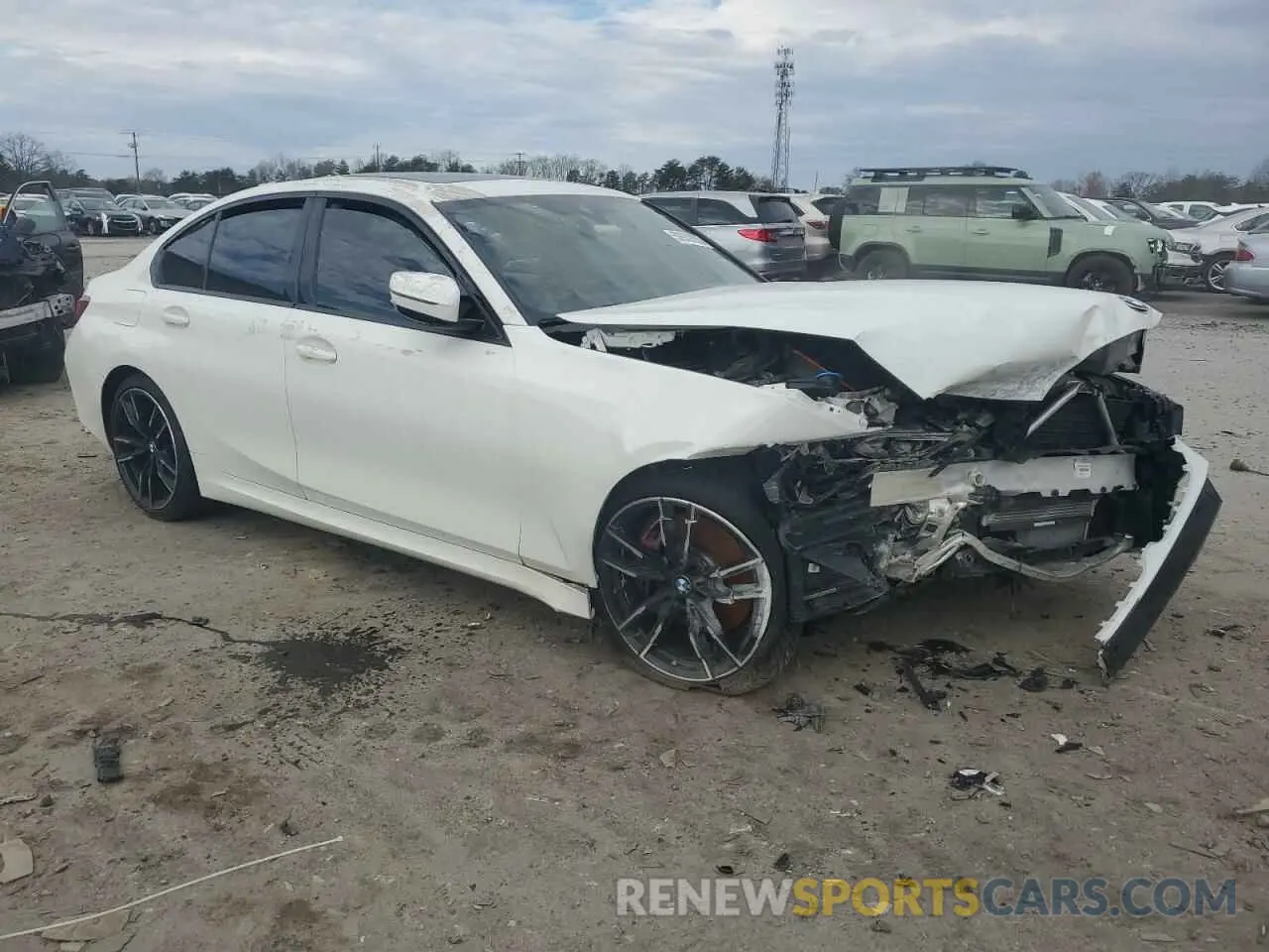 4 Фотография поврежденного автомобиля 3MW49FF09P8D06404 BMW M3 2023