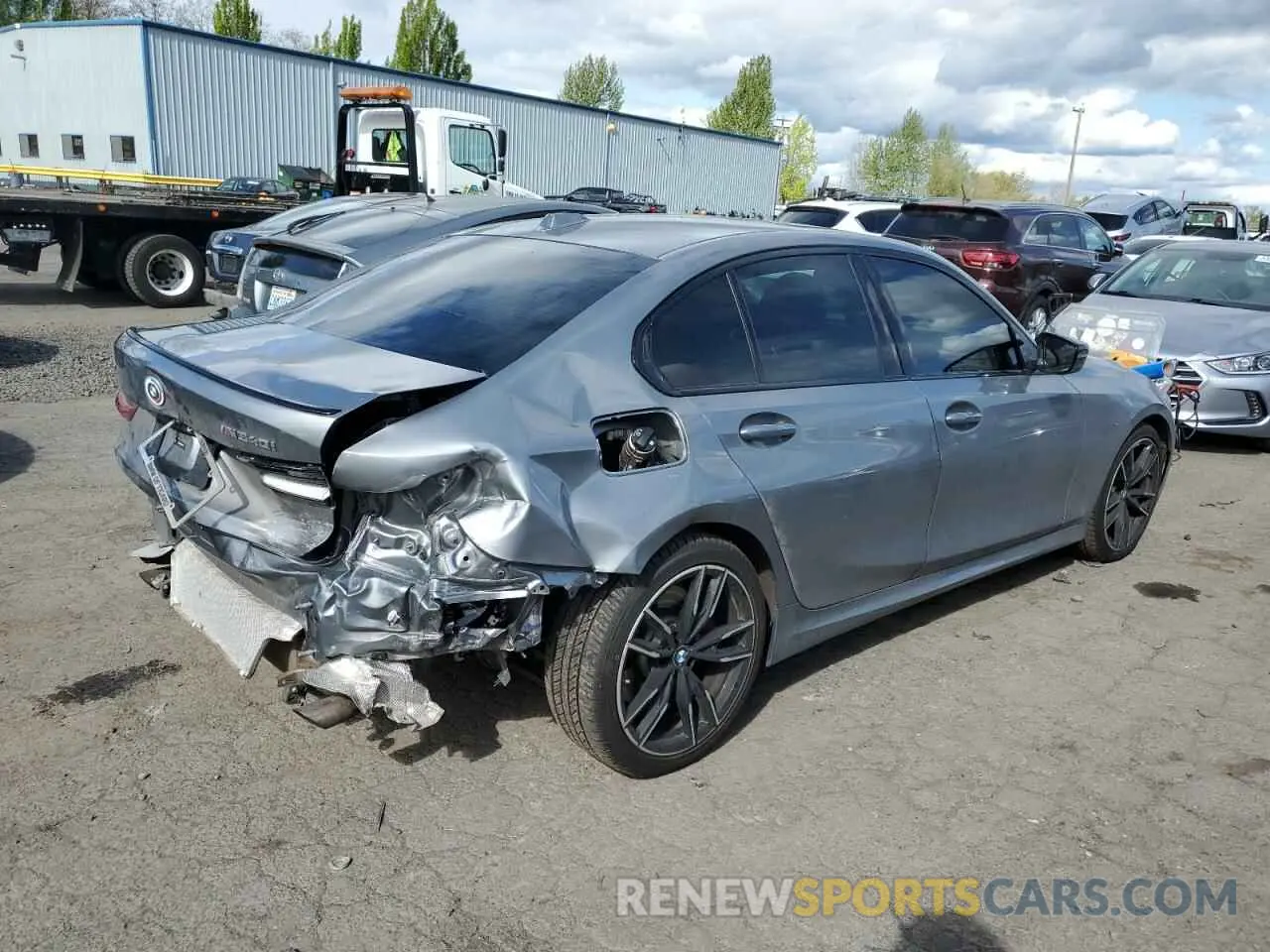 3 Фотография поврежденного автомобиля 3MW49FF09P8D37233 BMW M3 2023