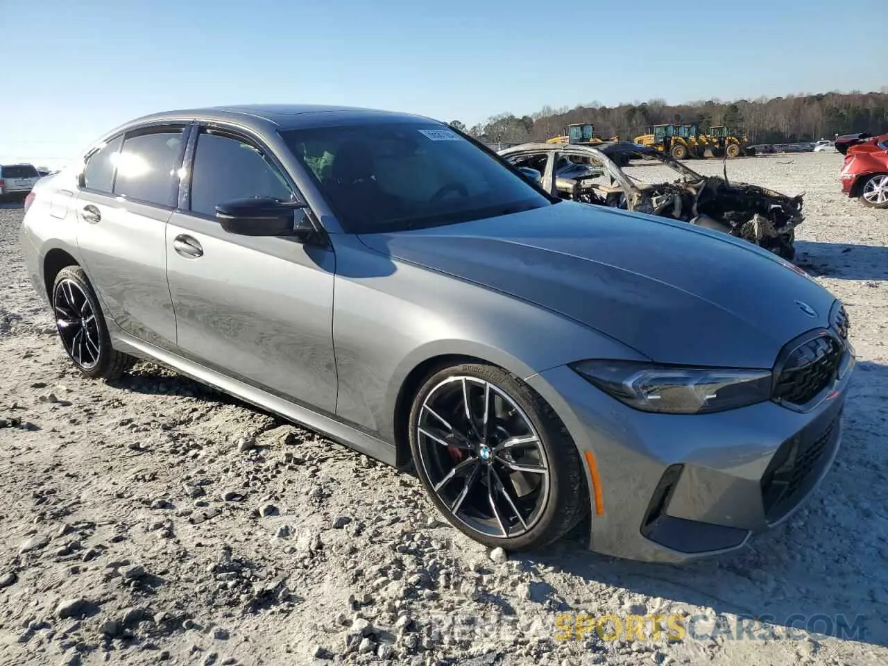 4 Фотография поврежденного автомобиля 3MW49FS05P8C99098 BMW M3 2023