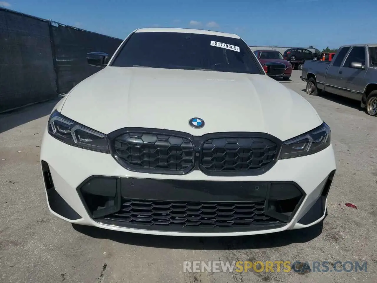 5 Photograph of a damaged car 3MW49FS06P8D13770 BMW M3 2023