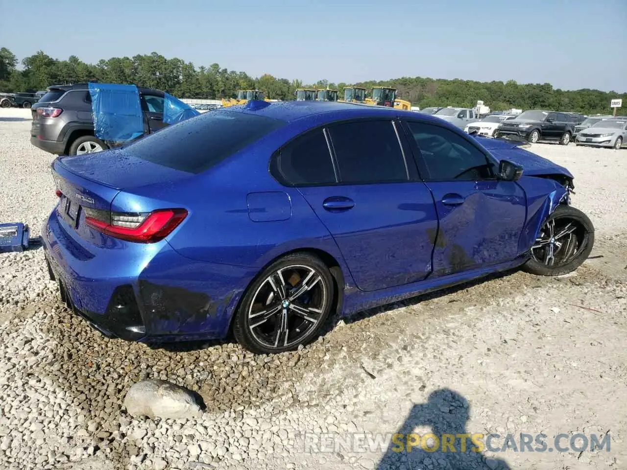 3 Фотография поврежденного автомобиля 3MW49FS07P8D72228 BMW M3 2023