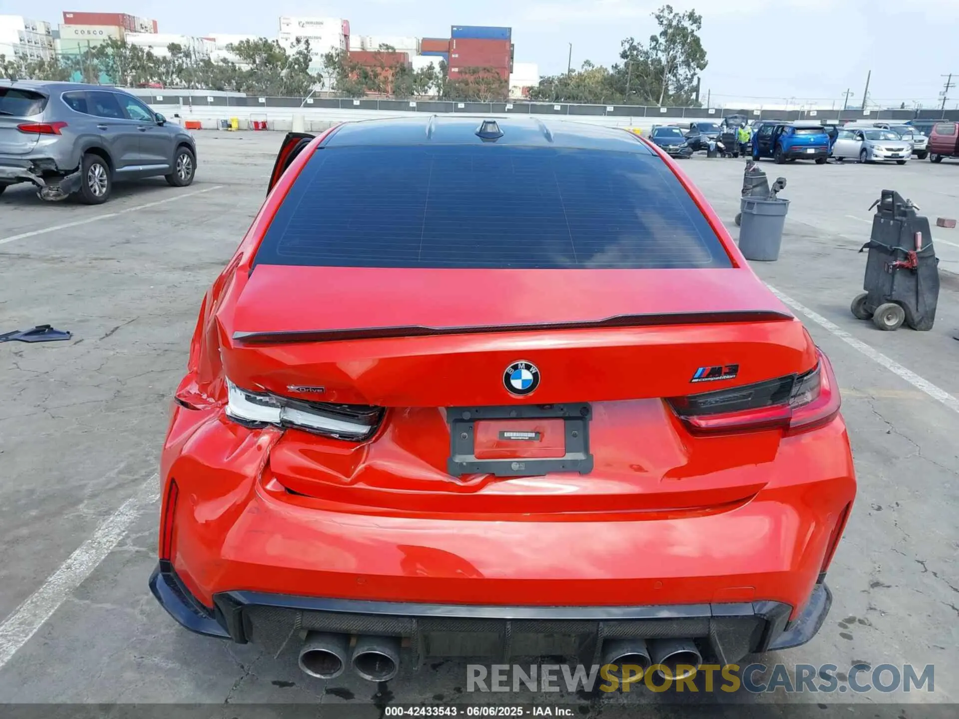 16 Фотография поврежденного автомобиля WB543AY09PFP34397 BMW M3 2023