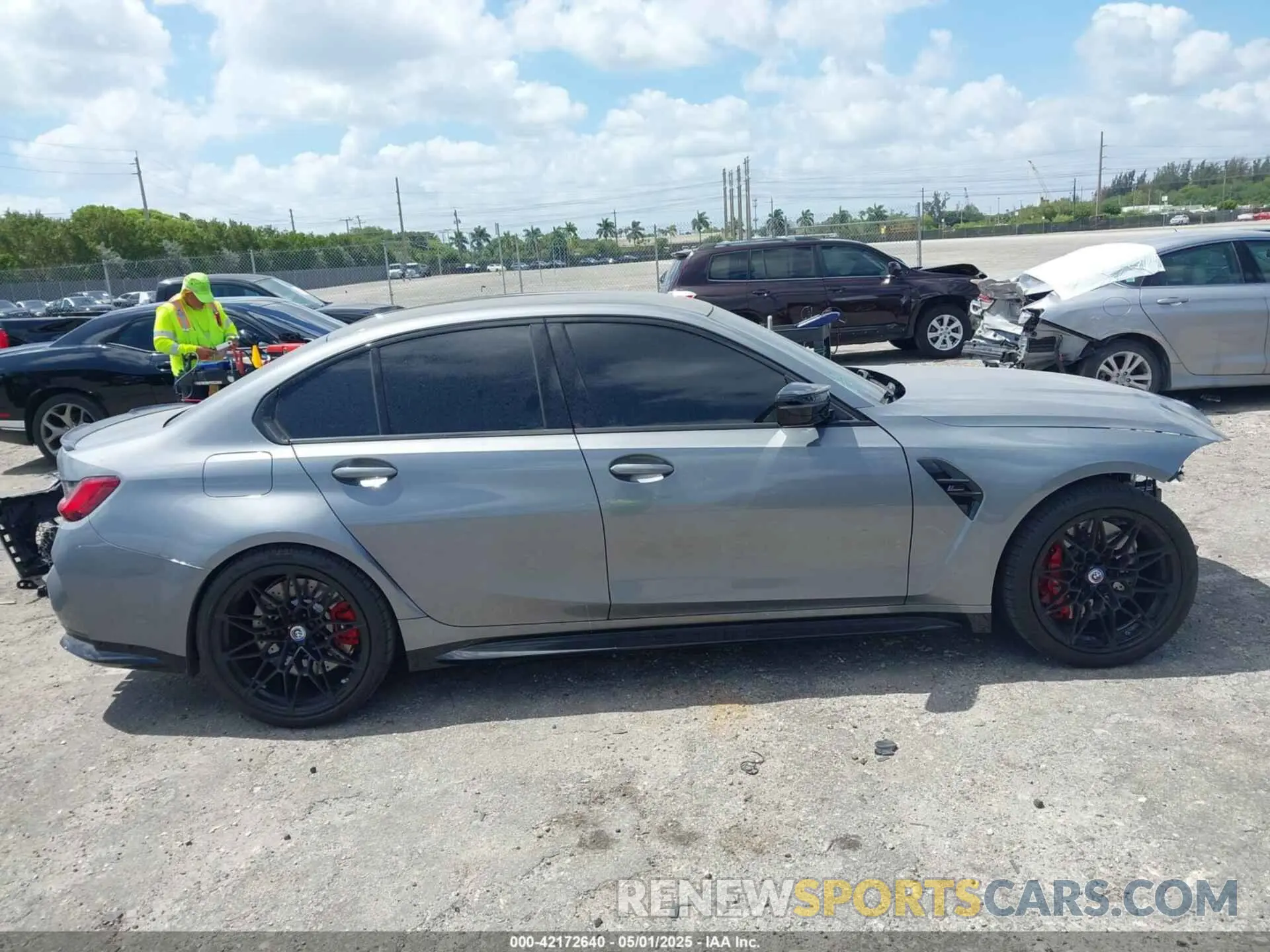 14 Photograph of a damaged car WBS33AY01PFP51123 BMW M3 2023