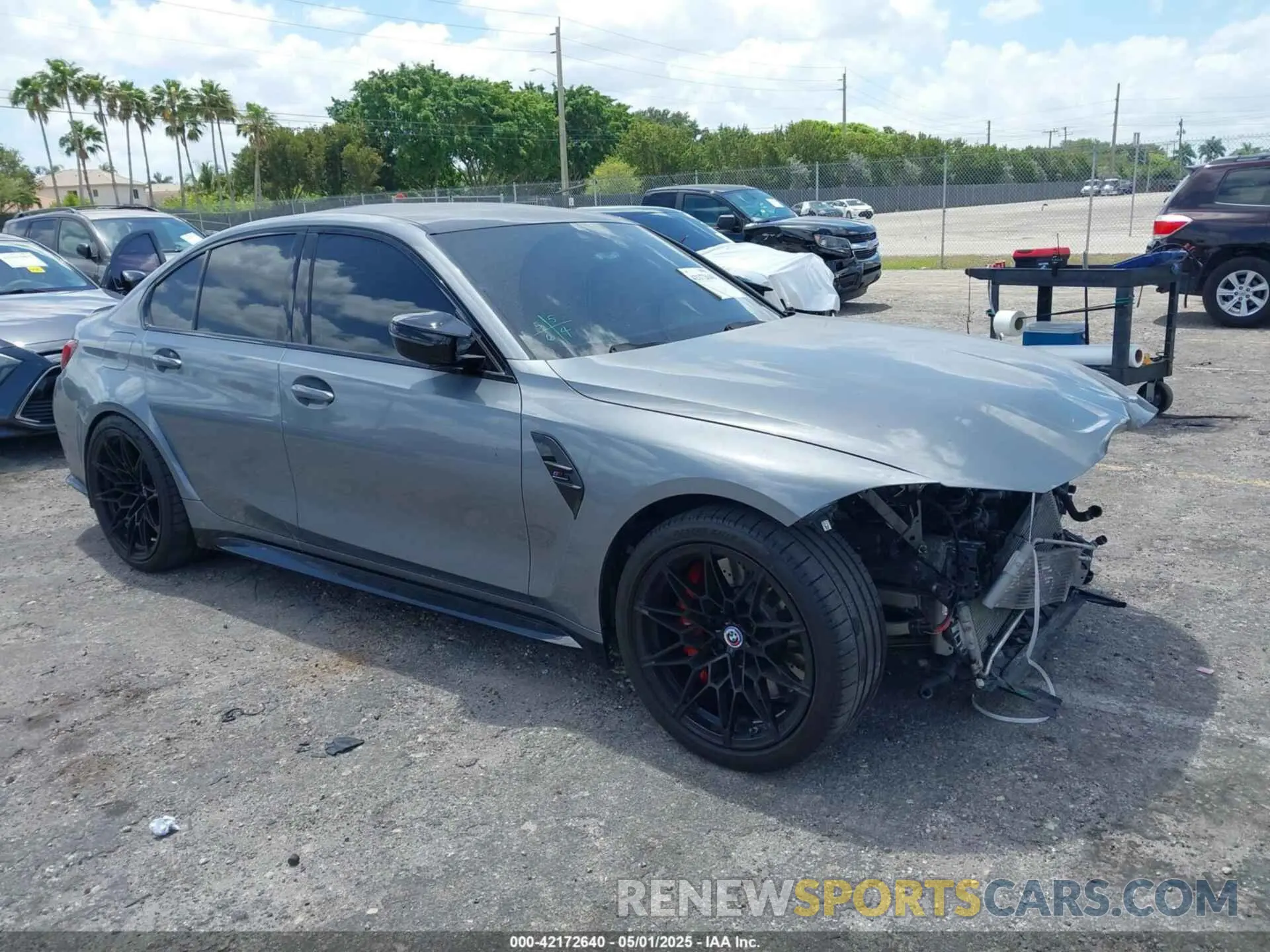 21 Photograph of a damaged car WBS33AY01PFP51123 BMW M3 2023