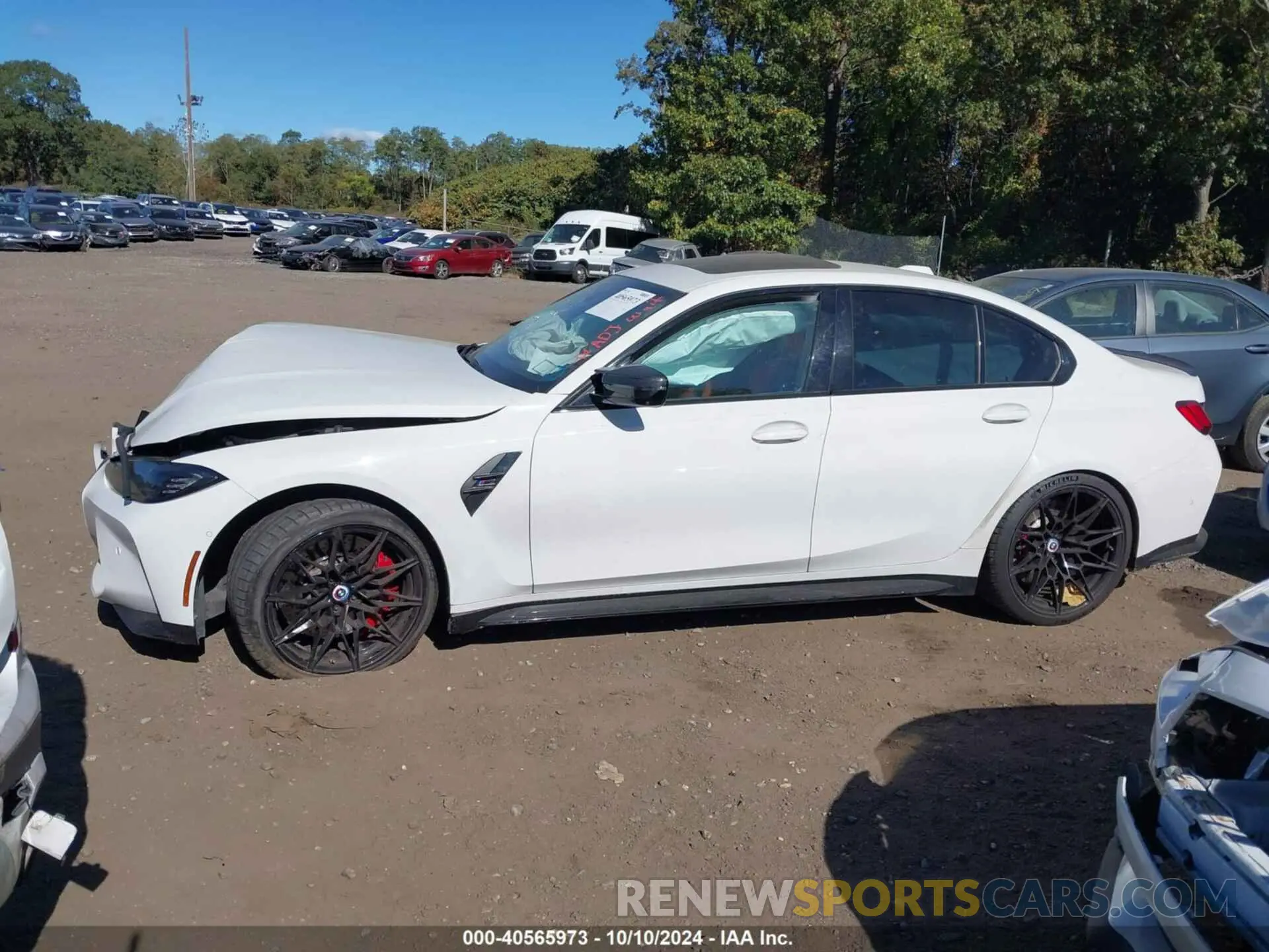 14 Photograph of a damaged car WBS33AY04PFN31510 BMW M3 2023