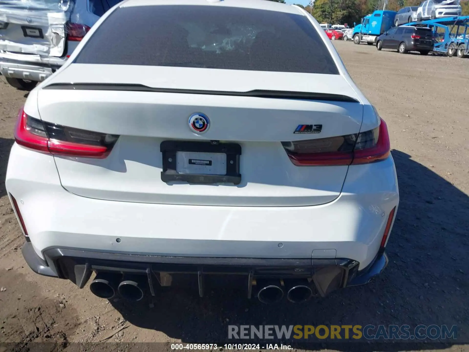 16 Photograph of a damaged car WBS33AY04PFN31510 BMW M3 2023
