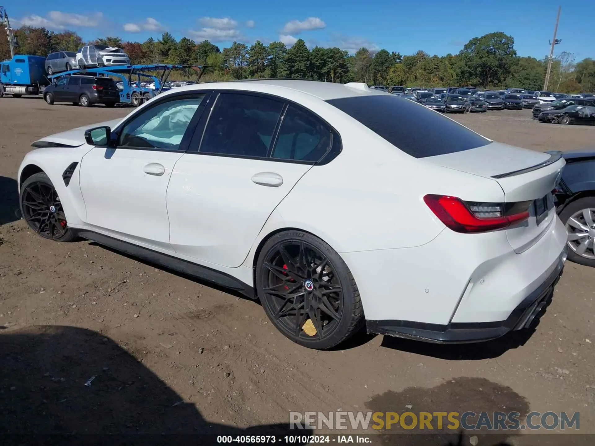 3 Photograph of a damaged car WBS33AY04PFN31510 BMW M3 2023