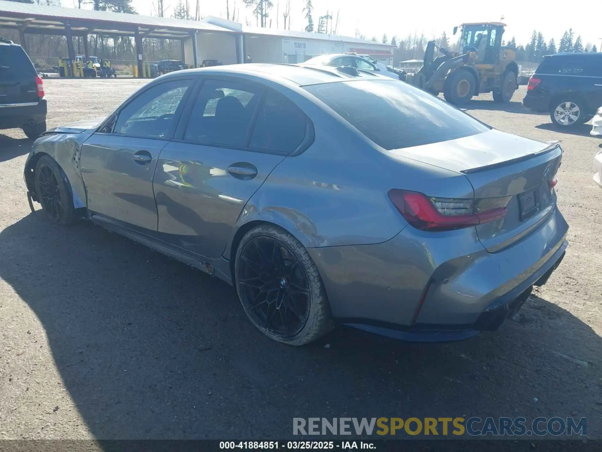 3 Photograph of a damaged car WBS33AY05PFR45136 BMW M3 2023