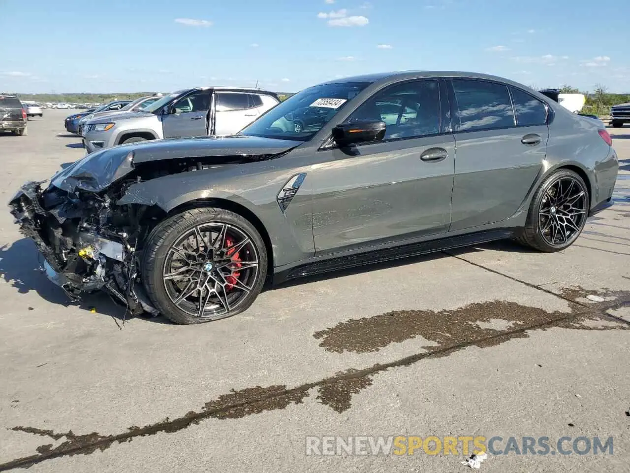 1 Фотография поврежденного автомобиля WBS43AY02PFN63859 BMW M3 2023