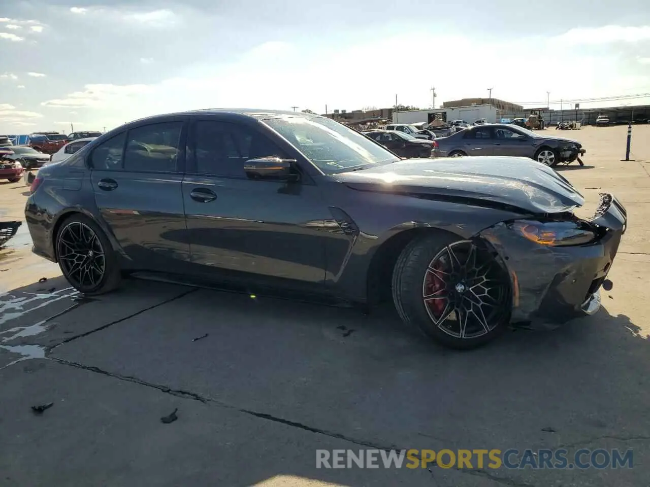 4 Фотография поврежденного автомобиля WBS43AY02PFN63859 BMW M3 2023