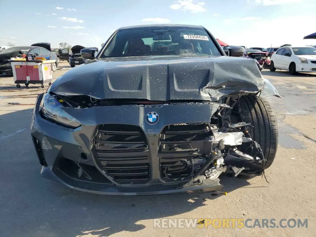 5 Фотография поврежденного автомобиля WBS43AY02PFN63859 BMW M3 2023