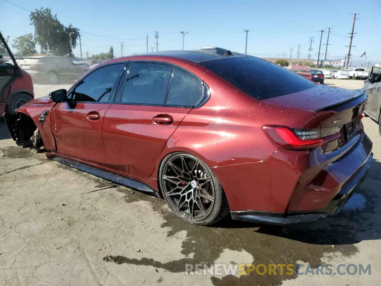 2 Фотография поврежденного автомобиля WBS43AY04PFN72160 BMW M3 2023