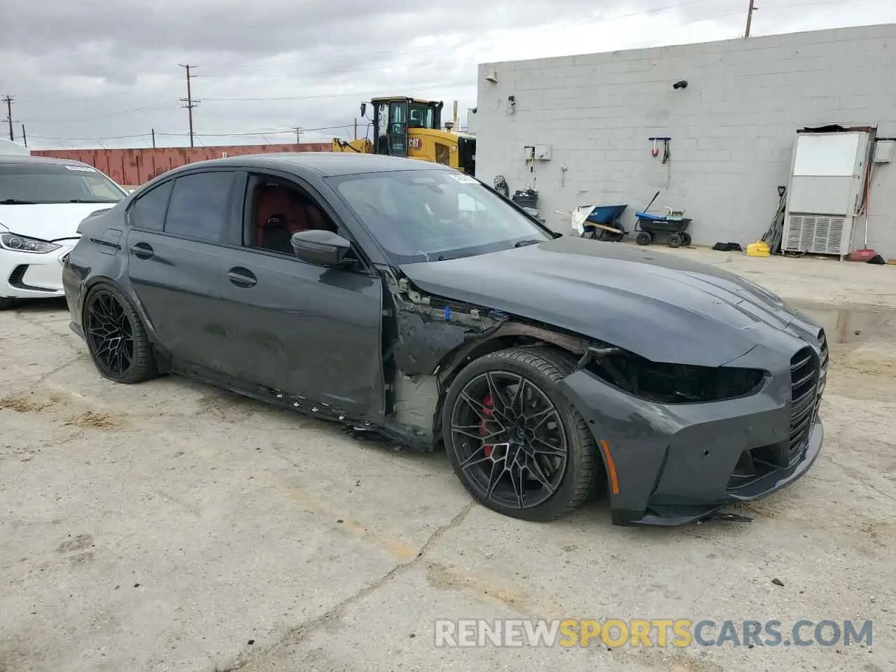4 Photograph of a damaged car WBS43AY04PFP05306 BMW M3 2023