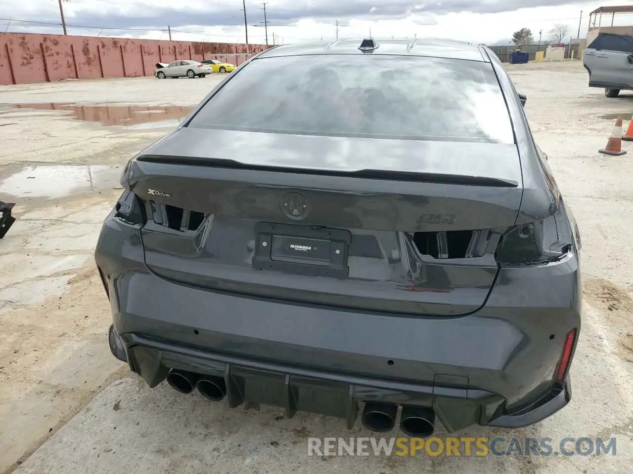 6 Photograph of a damaged car WBS43AY04PFP05306 BMW M3 2023