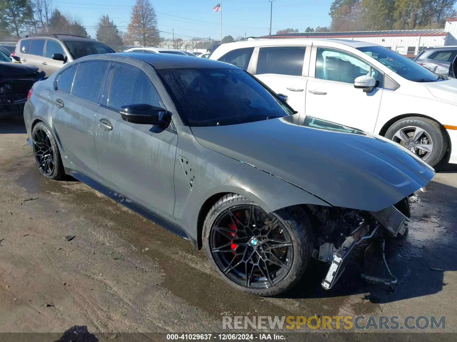 1 Фотография поврежденного автомобиля WBS43AY06PFP98328 BMW M3 2023