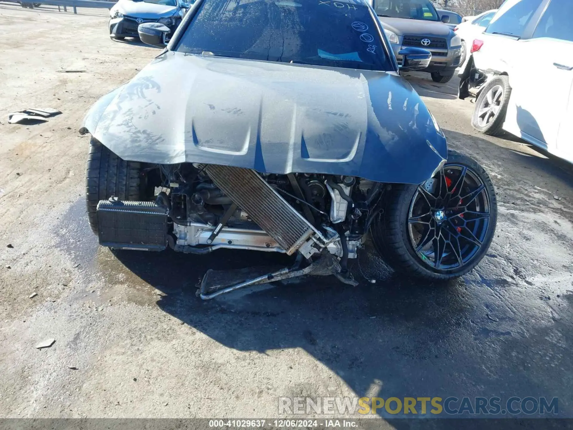 6 Фотография поврежденного автомобиля WBS43AY06PFP98328 BMW M3 2023